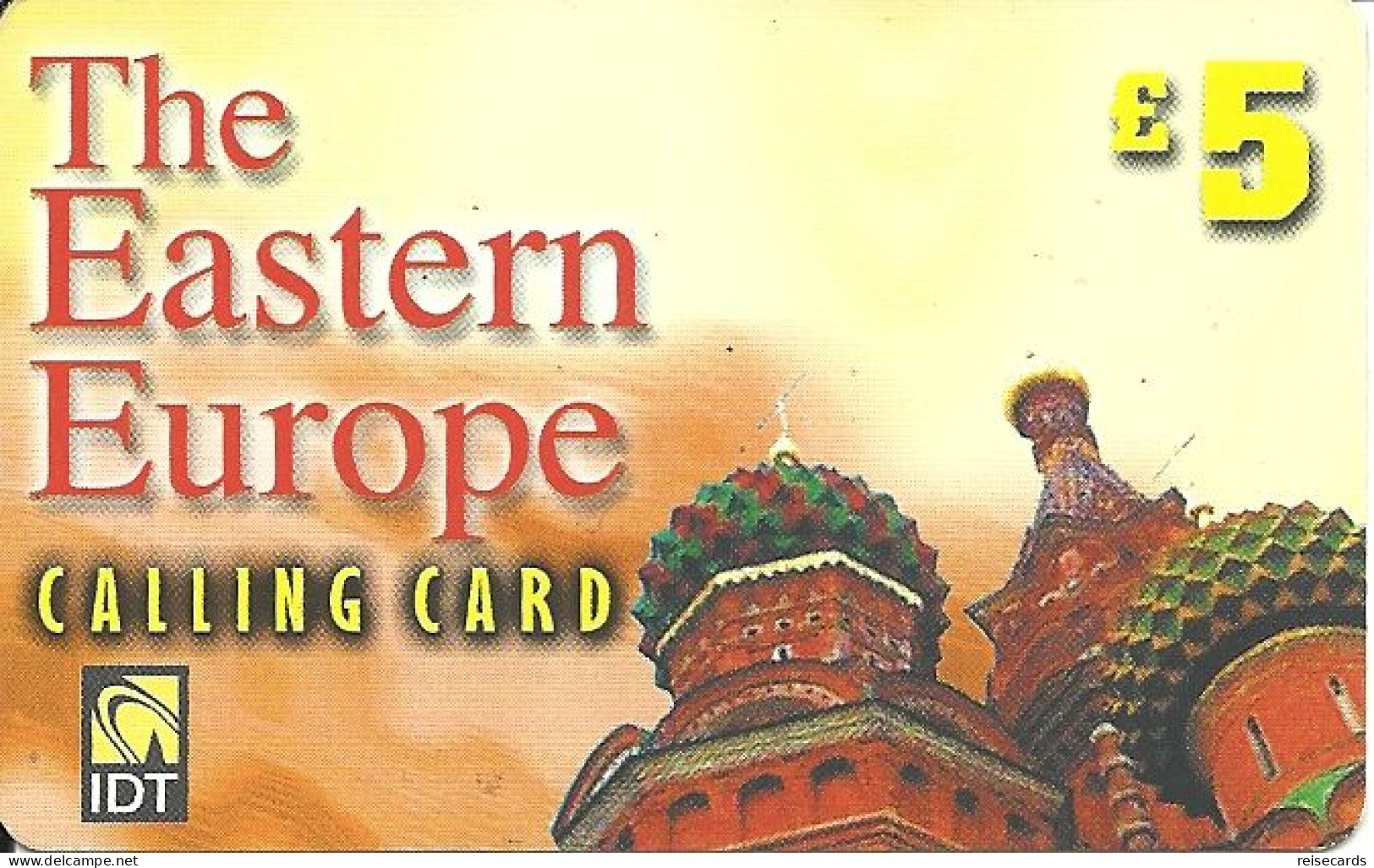 Great Britain: Prepaid IDT - The Eastern Europe 01.04 - Other & Unclassified