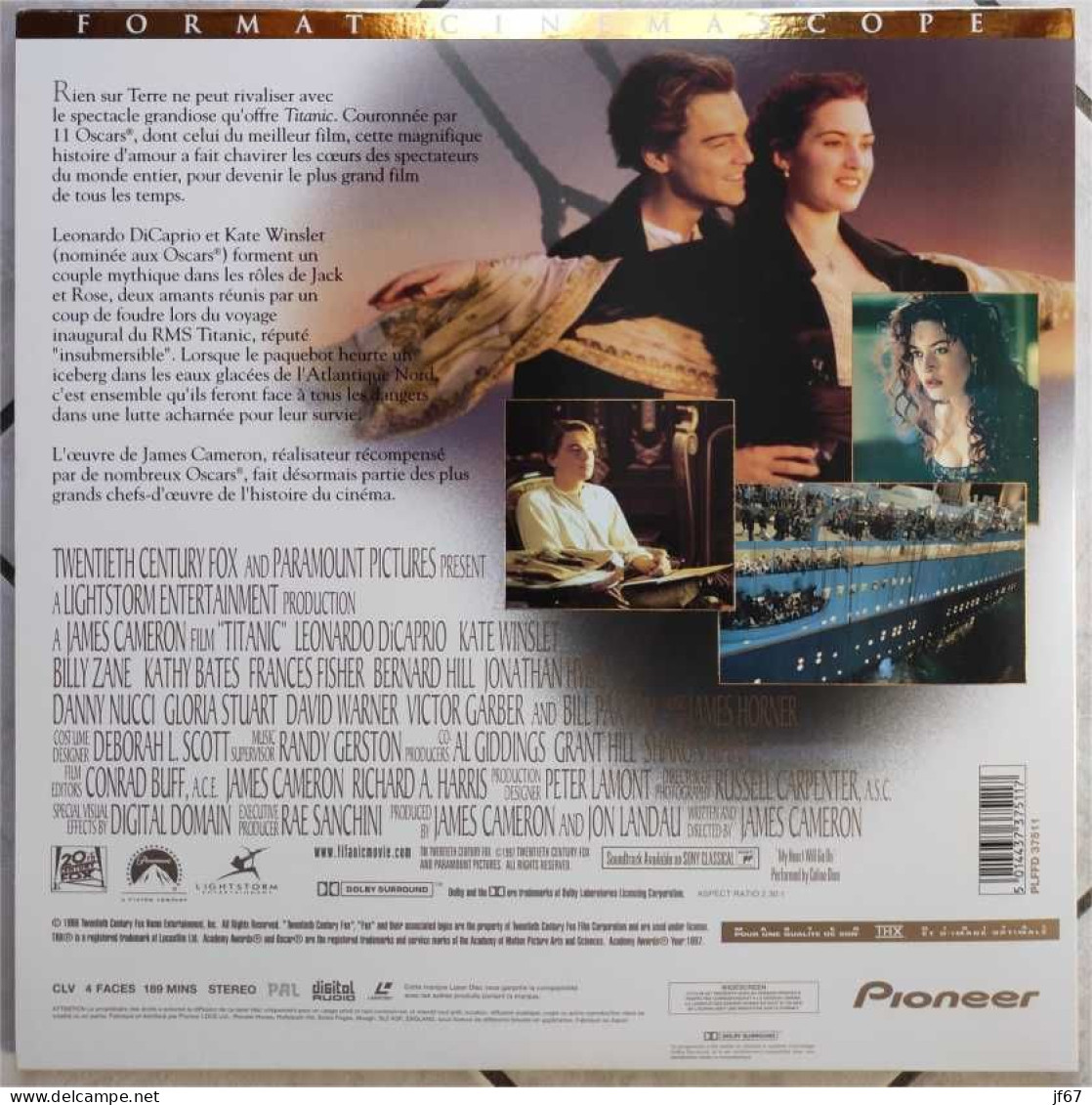 Titanic (double Laserdisc / LD) - Otros