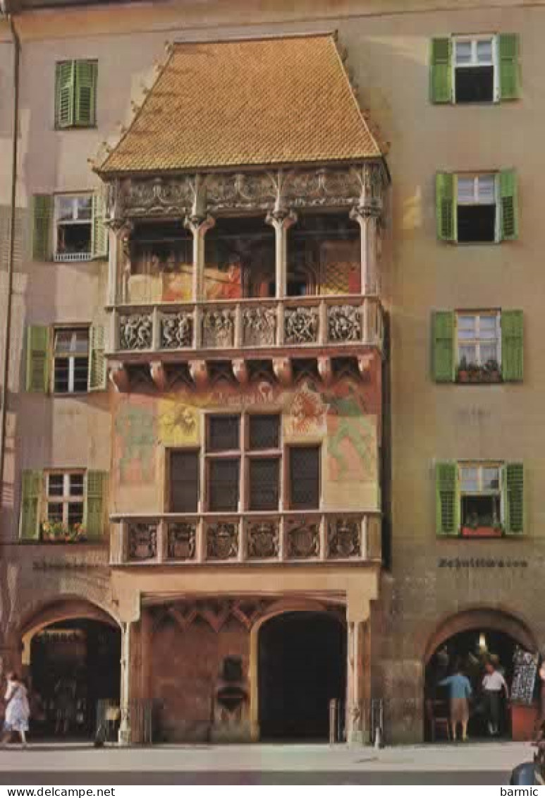 INNSBRUCK, GOLDENES DACHL , PERSONNAGES COULEUR REF 15703 - Innsbruck