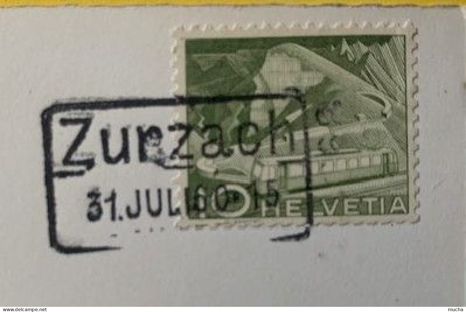 20370 - Cachet Zurzach 31.07.1960 Sur Carte Postale  Zurzach Thermalquelle - Poststempel