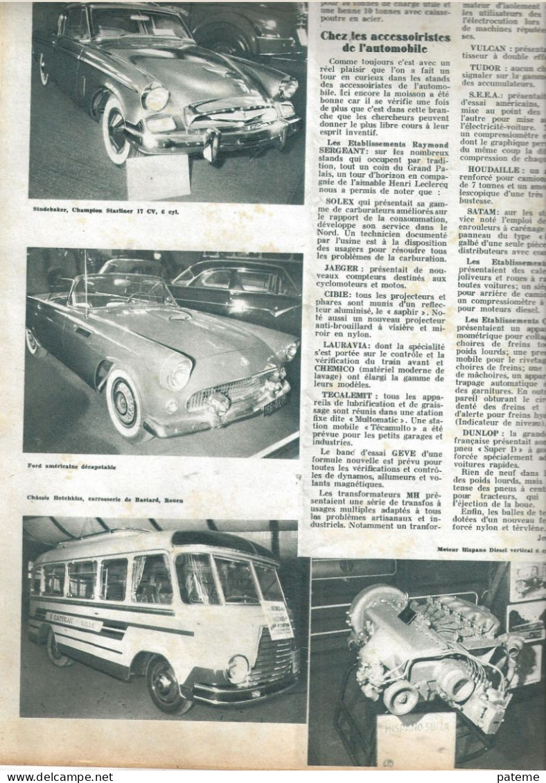 Nord Automobile 1955 Véhicules Ancien Course  Cambrais Ferrari Salon Lille - 1850 - 1899