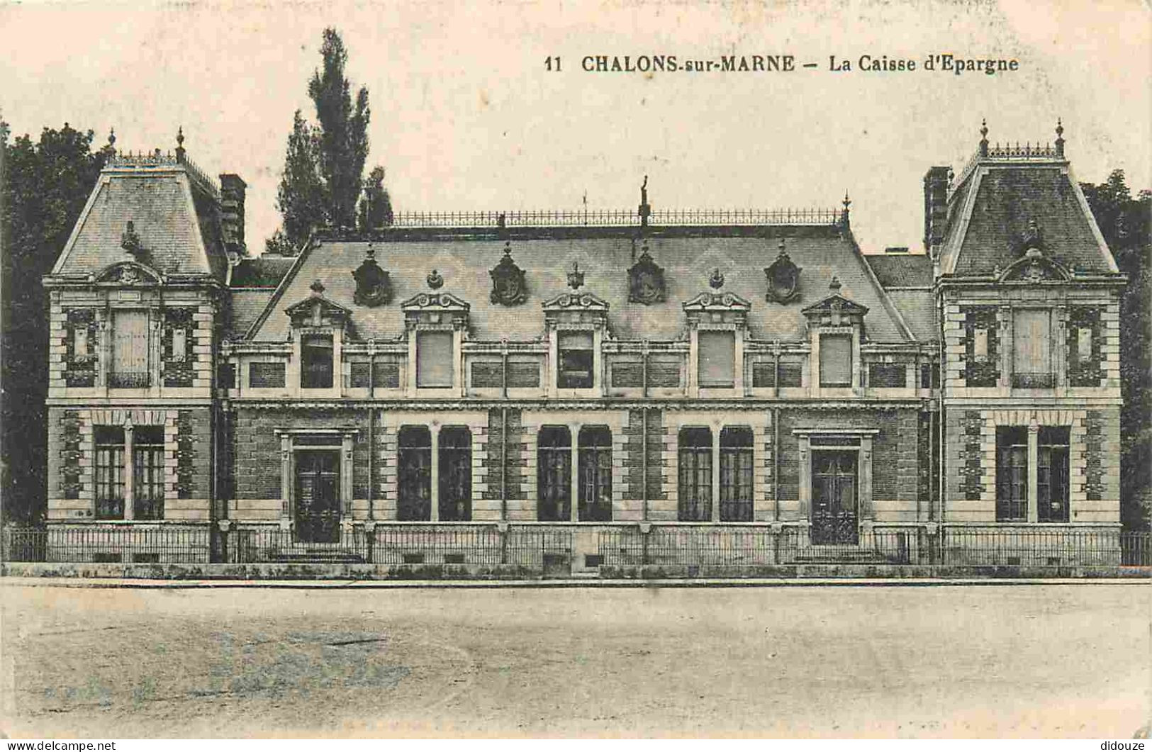 51 - Chalons Sur Marne - Caisse D'Epargne - Correspondance - CPA - Voir Scans Recto-Verso - Châtillon-sur-Marne