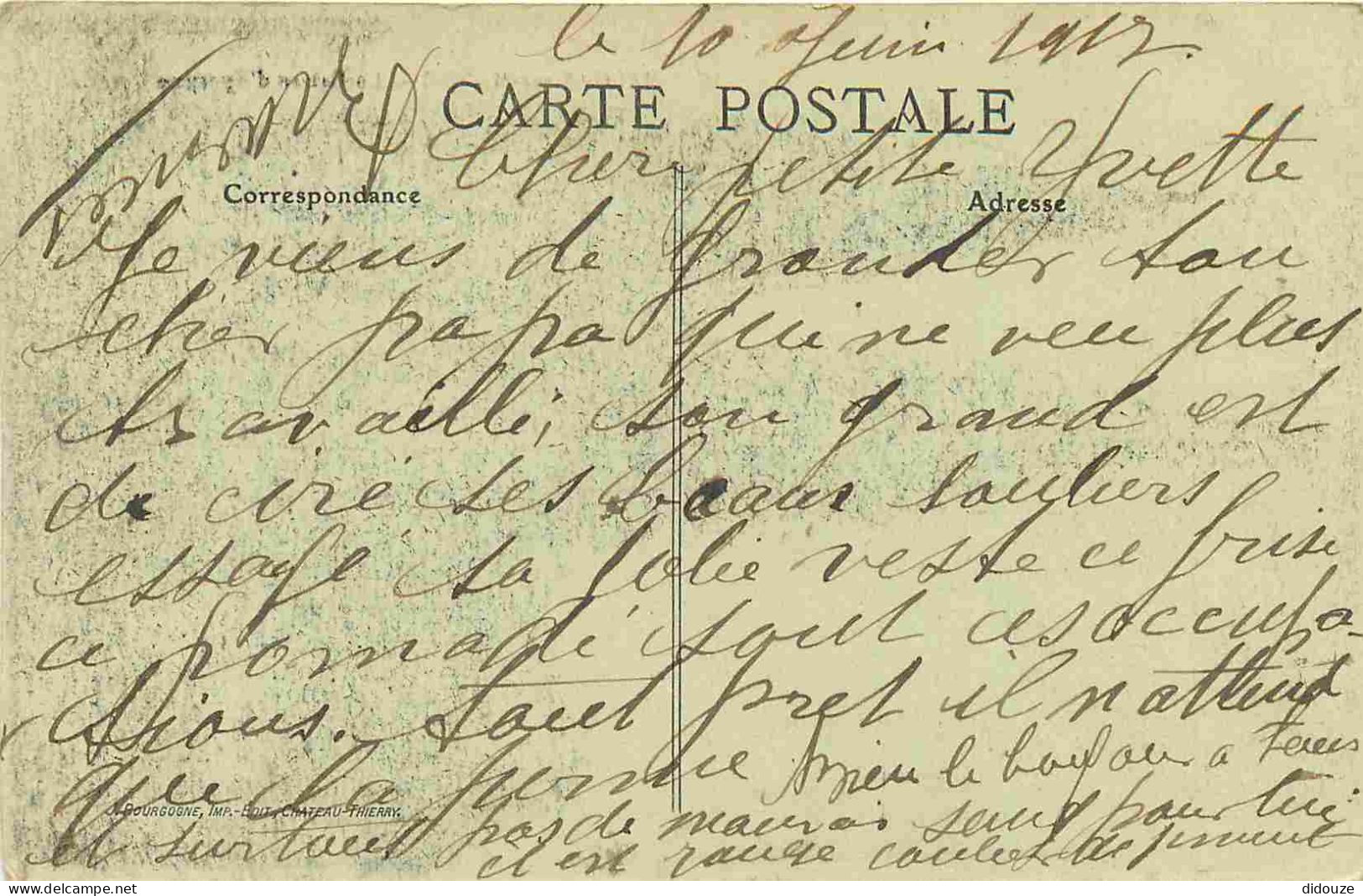 51 - Chalons Sur Marne - Caisse D'Epargne - Correspondance - CPA - Voir Scans Recto-Verso - Châtillon-sur-Marne