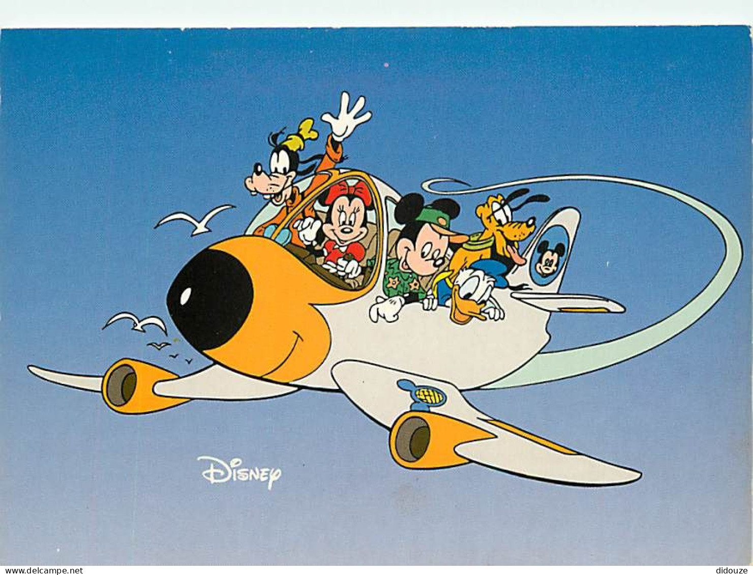 Disney - Mickey - Minnie - Pluto - Dingo - Donald - CPM - Carte Neuve - Voir Scans Recto-Verso - Autres & Non Classés