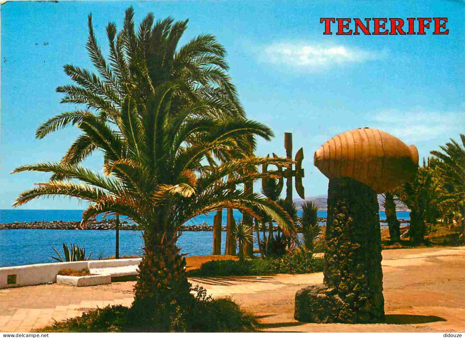 Espagne - Espana - Islas Canarias - Tenerife - Playa De Las Américas - Vista Parcial - Vue Partielle - Palmiers - CPM -  - Tenerife