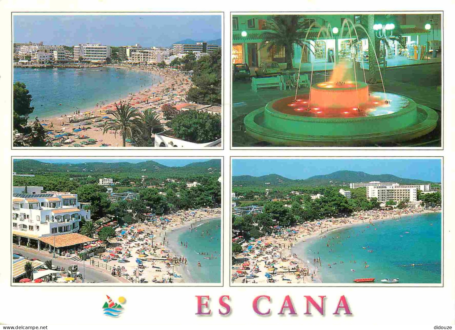 Espagne - Espana - Islas Baleares - Ibiza - Es Cana - Multivues - CPM - Voir Scans Recto-Verso - Ibiza