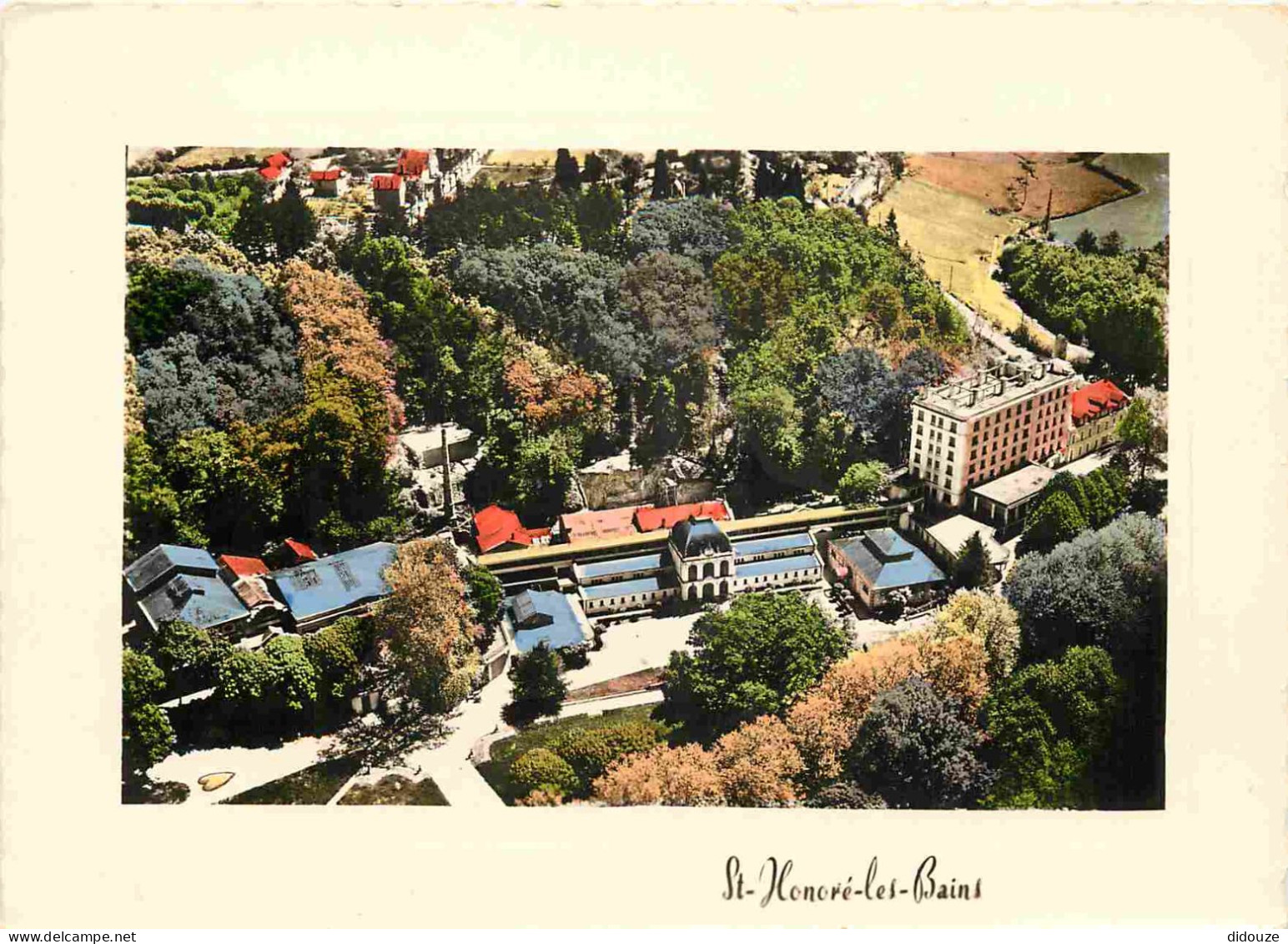 58 - Saint Honoré Les Bains - Etablissement Thermal - Hotel Thermal - Vue Aérienne - Mention Photographie Véritable - Ca - Saint-Honoré-les-Bains