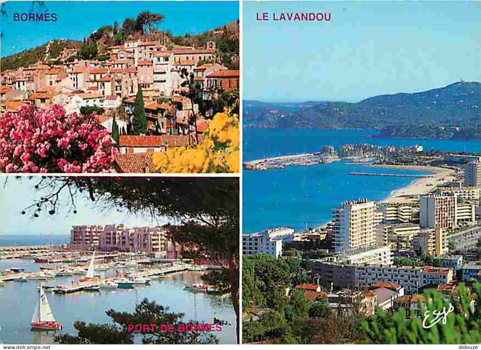 83 - Bormes Les Mimosas - Le Lavandou - Multivues - CPM - Voir Scans Recto-Verso - Bormes-les-Mimosas