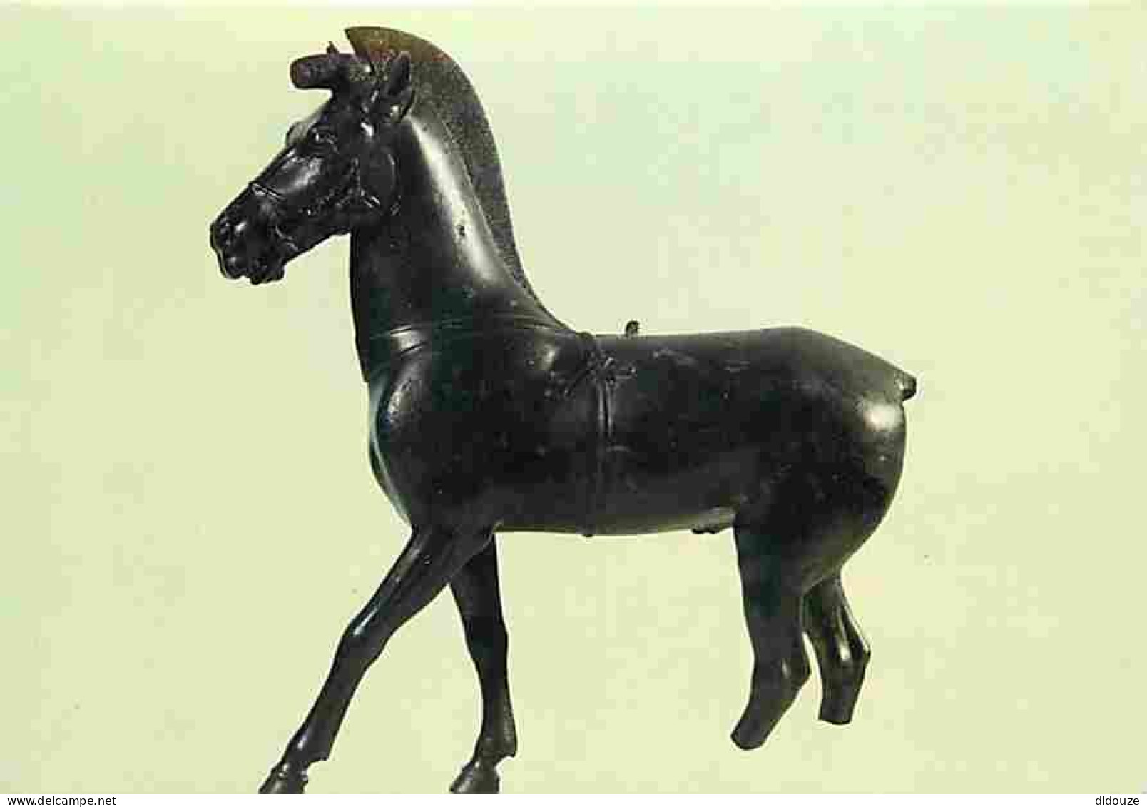 Art - Antiquités - Grèce - Olympie - Statuette De Cheval Provenant D'un Quadrige En Cuivre - 470 Av JC - CPM - Voir Scan - Antiquité