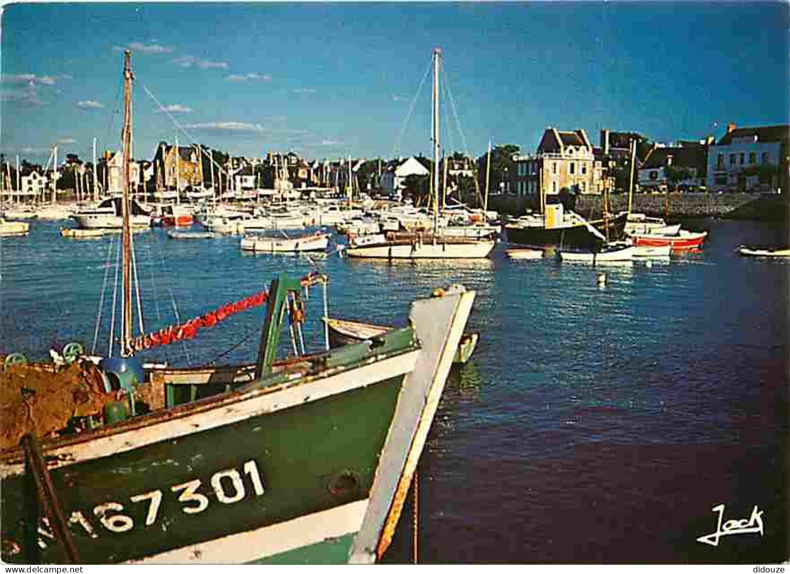 44 - Piriac Sur Mer - Le Port De Plaisance La Route De Grain Et La Côte De Port-Baron - Bateaux - CPM - Voir Scans Recto - Piriac Sur Mer