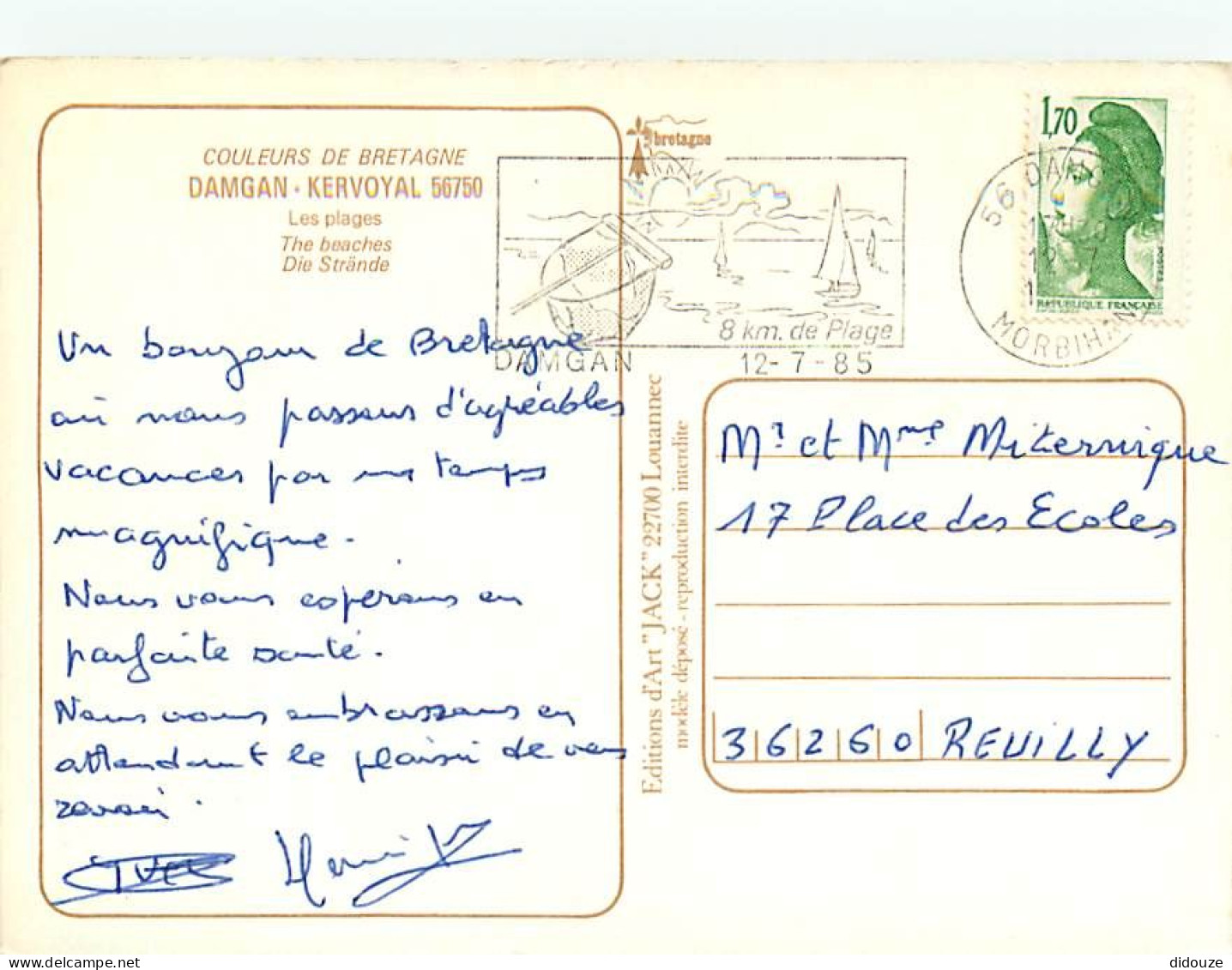 56 - Damgan - Multivues - CPM - Voir Scans Recto-Verso - Damgan