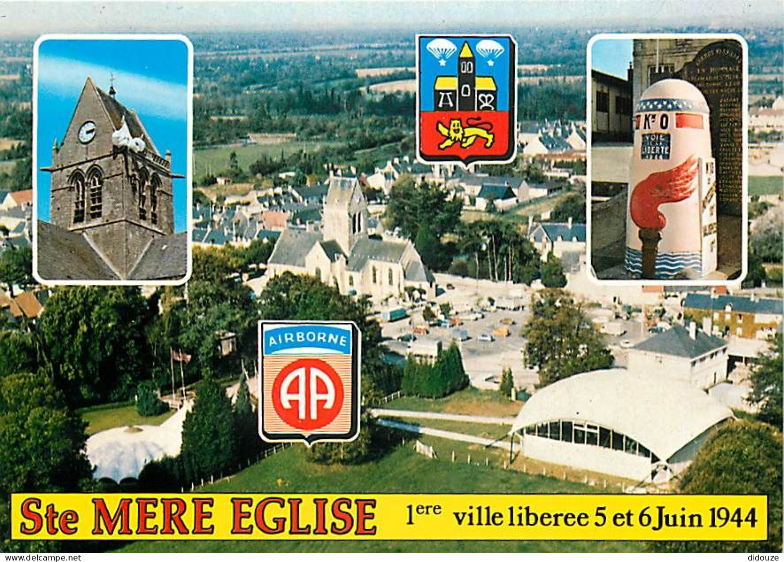 50 - Sainte Mère Eglise - Multivues - CPM - Voir Scans Recto-Verso - Sainte Mère Eglise