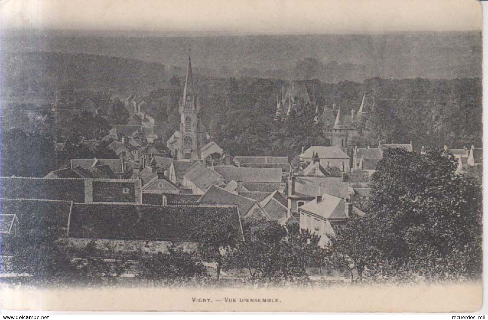 Vigny Vue Generale  1906 - Vigny