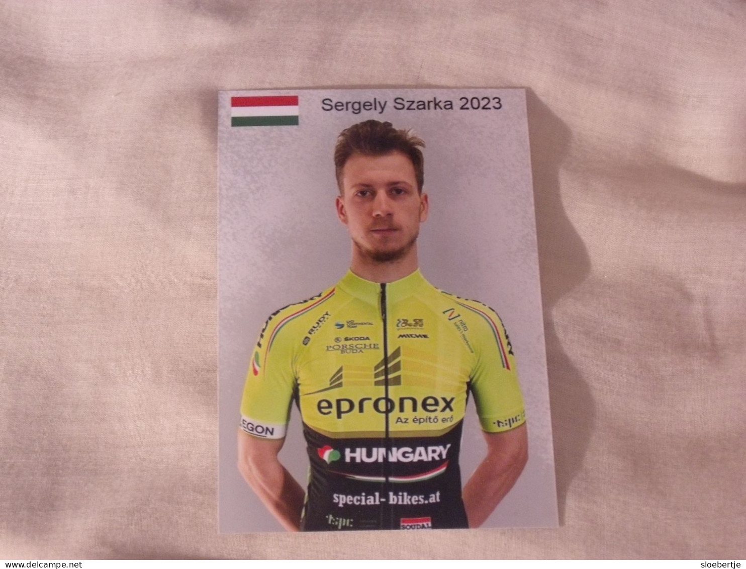 Sergely Szarka - Epronex Hungary Cycling Team - 2023 (photo Kodak) - Ciclismo