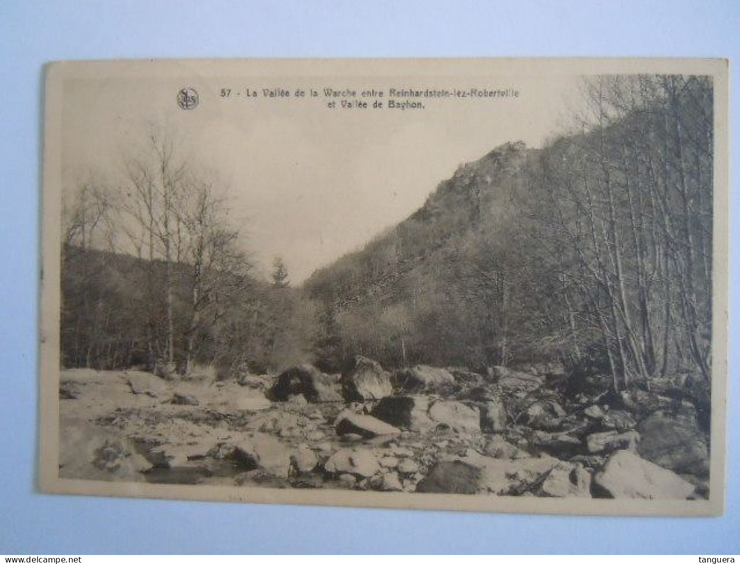 Haute Fagne La Vallée De La Warche Entre Reinhardstein-lez-Robertville Et Vallée De Bayhon Circulée  (701) - Malmedy