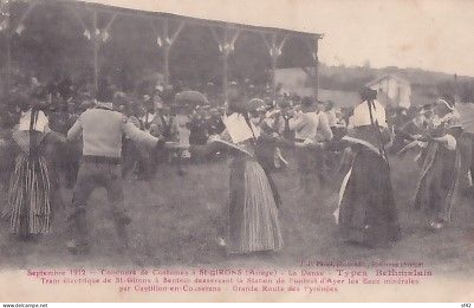 SAINT GIRONS                   CONCOURS DE COSTUMES            LA DANSE - Saint Girons