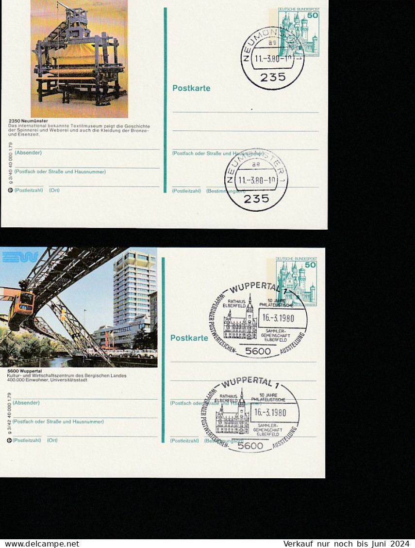 P130 - 41 Verschiedene Gestempelte Karten - Cartes Postales Illustrées - Oblitérées