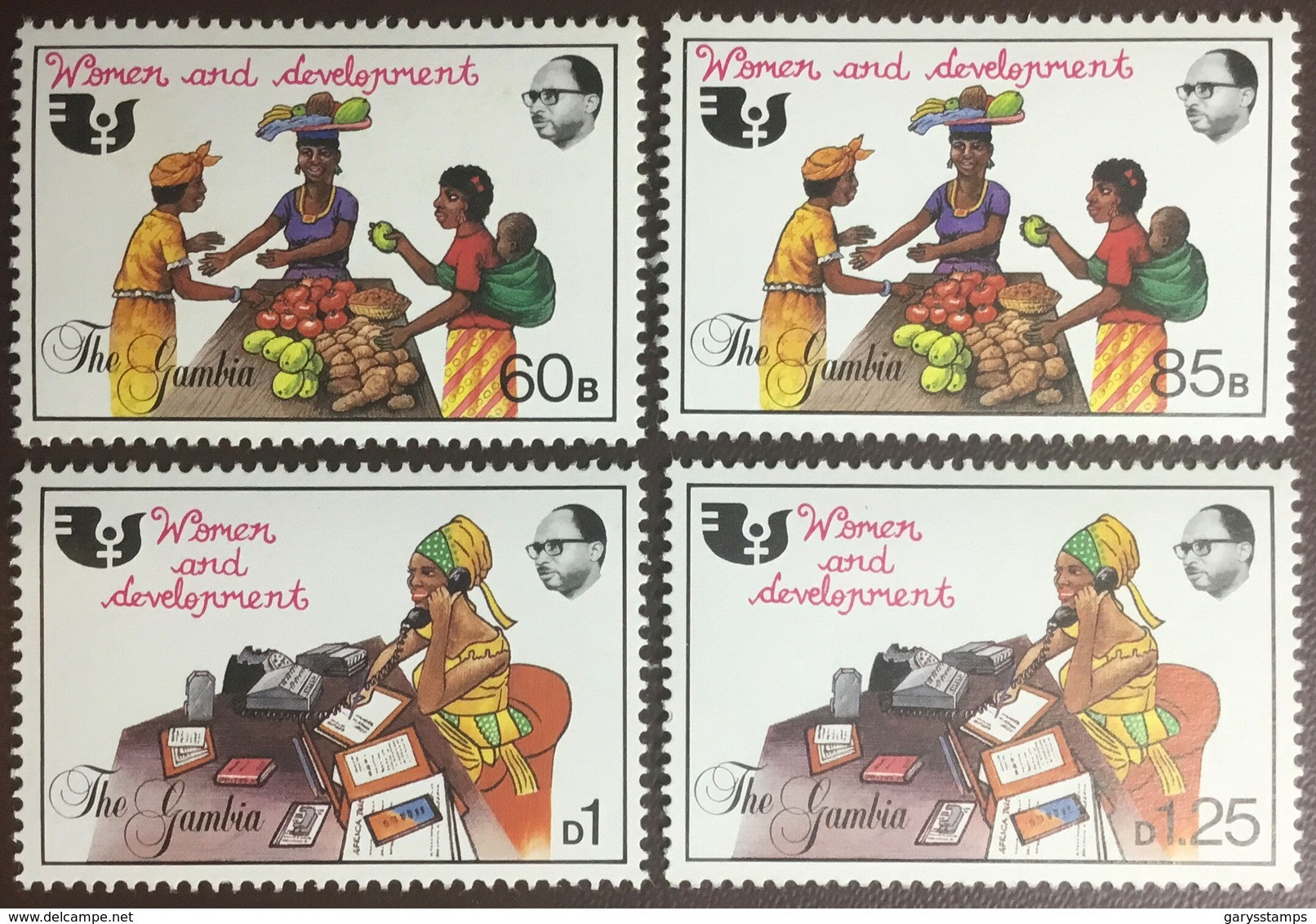 Gambia 1985 Women & Development MNH - Gambia (1965-...)