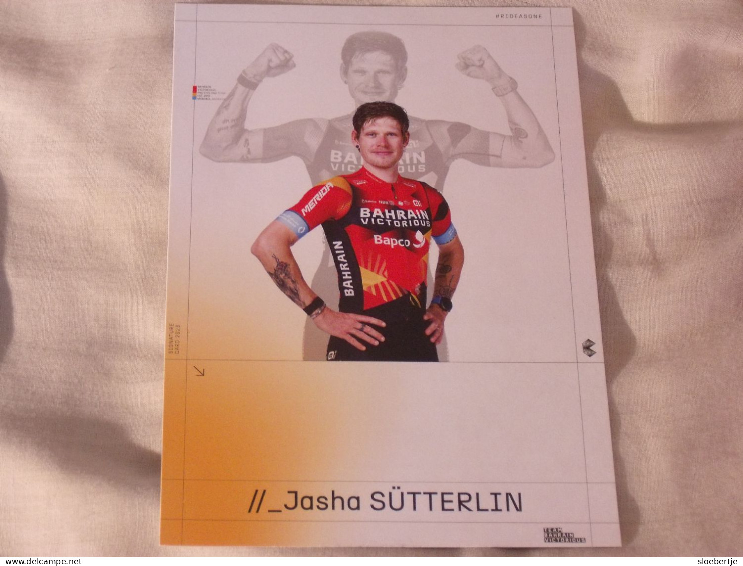 Jasha Sutterlin - Bahrain Victorious - 2023 - Cycling