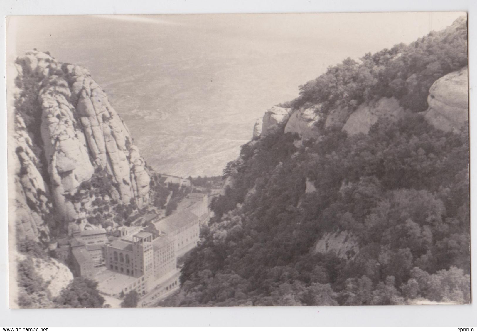 Carte-photo Abbaye De Montserrat - Barcelona