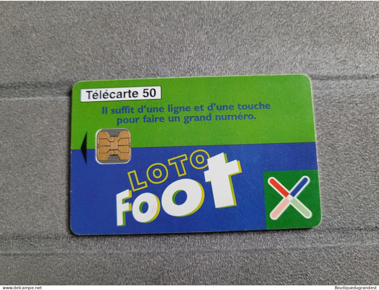 Télécarte 50 Loto Foot - Games