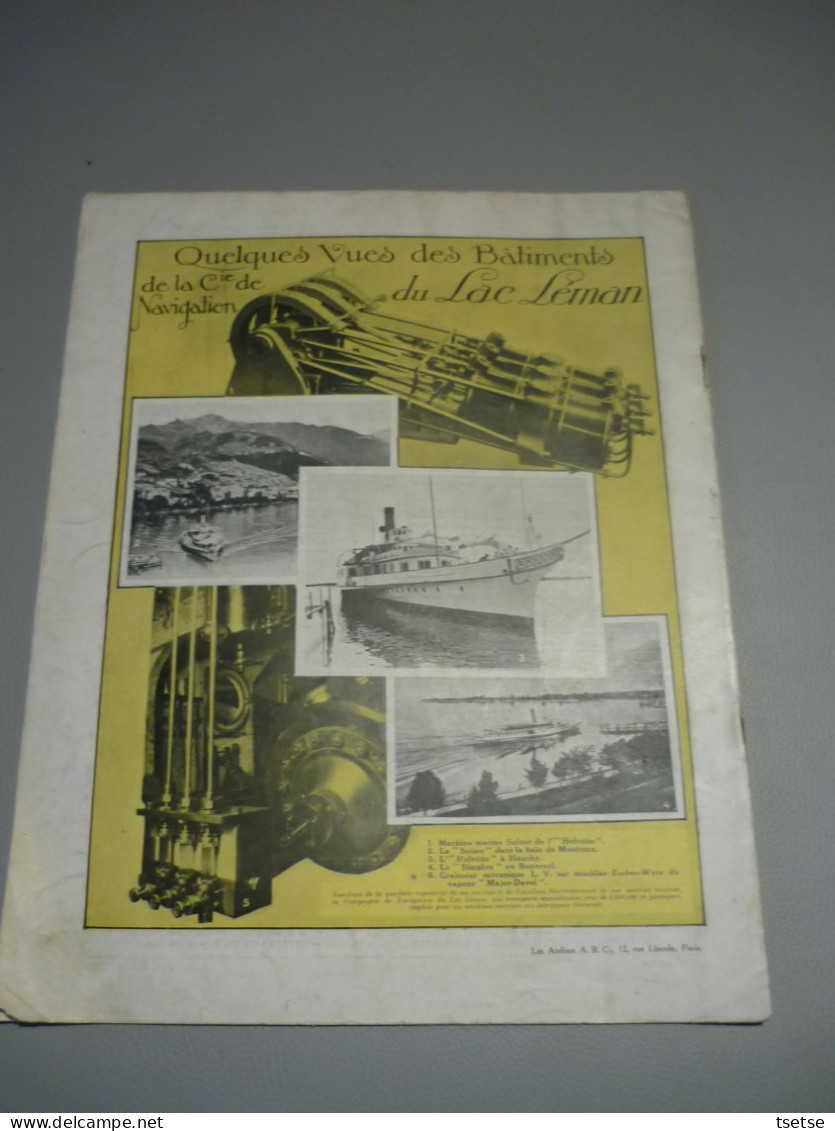 Revue VOC ...Vacuum Oil Company S.A.F;-Paris - Setpembre 1928 - N° 4 - 1900 - 1949