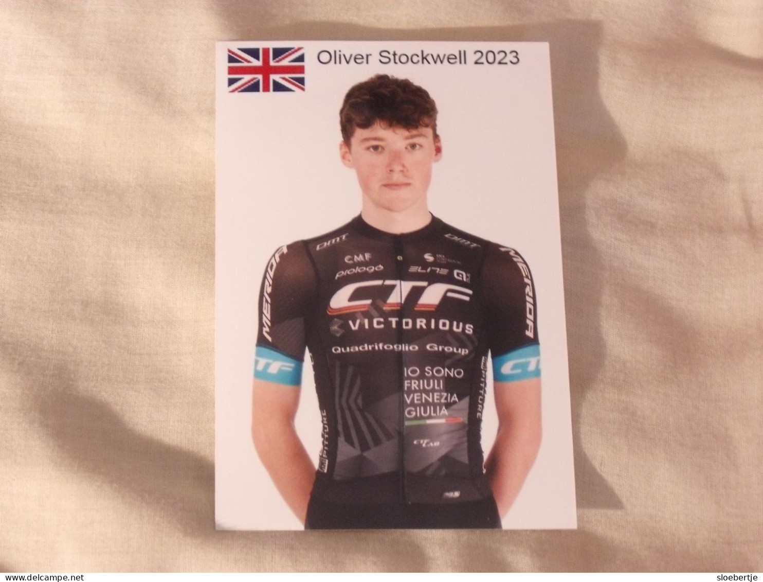 Oliver Stockwell - Cycling Team Friuli ASD - 2023 (photo Kodak) - Cycling