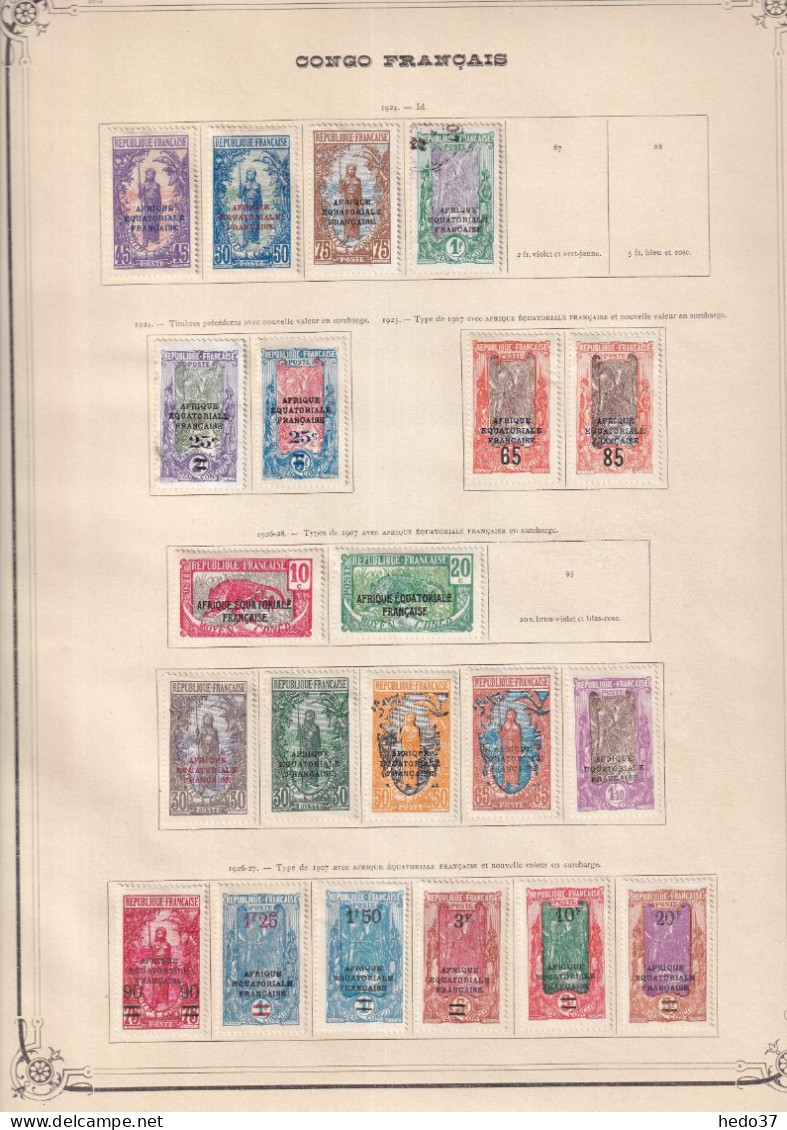 Congo - Collection Vendue Page Par Page - Neufs Sans Gomme / Oblitéré - B/TB - Unused Stamps