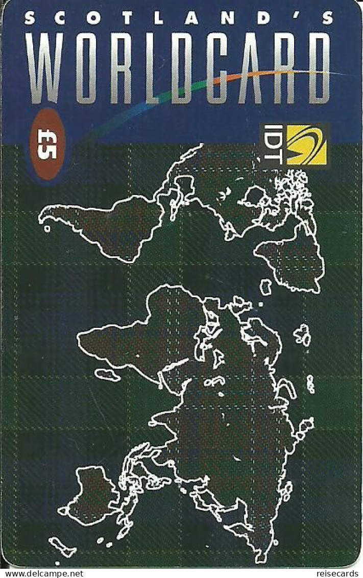 Great Britain: Prepaid IDT - Scotland's Worlscard - Other & Unclassified