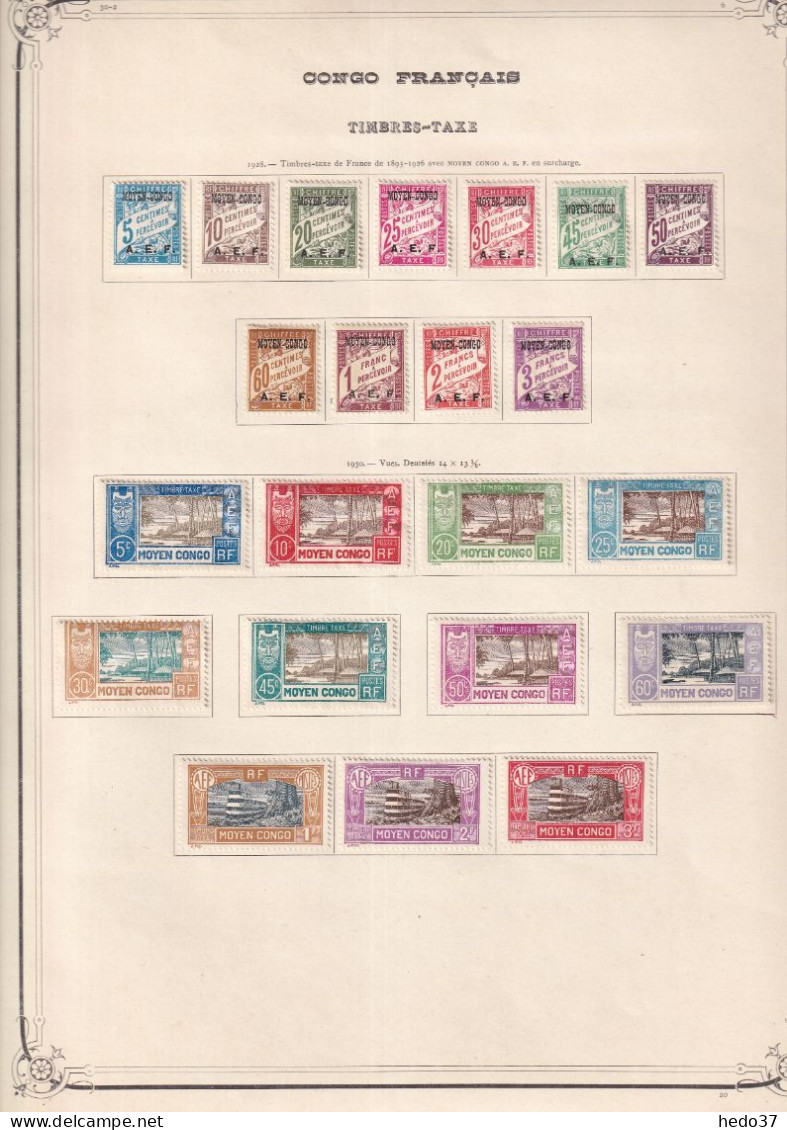Congo - Collection Vendue Page Par Page - Neufs Sans Gomme / Oblitéré - B/TB - Unused Stamps