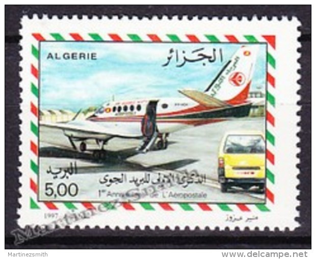 Argelia - Algerie 1997 Yvert 1147, 1st Anniversary Of The Air Mail Post - MNH - Algérie (1962-...)