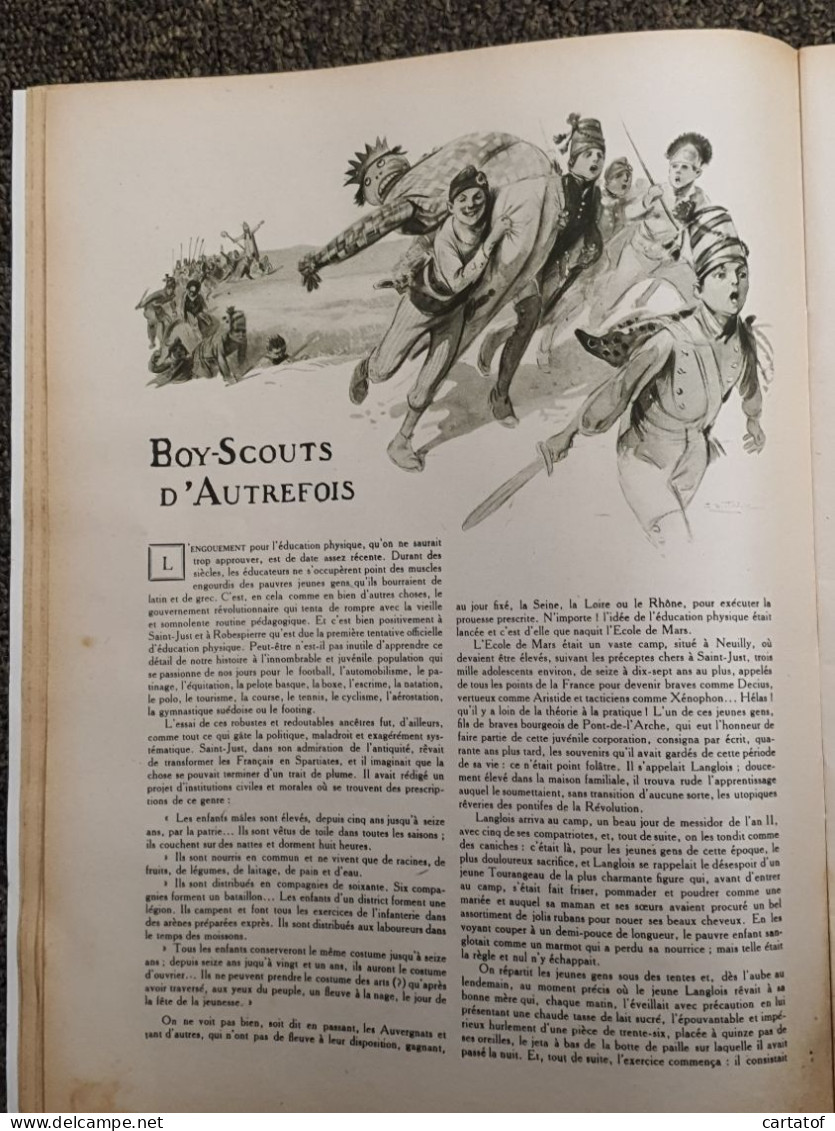 LES ANNALES . Noël . Décembre 1924.Scouts D'Autrefois . L'Enfance . L'Eveil . La Valse . Ma Grand'Mère .Guignol… - Other & Unclassified