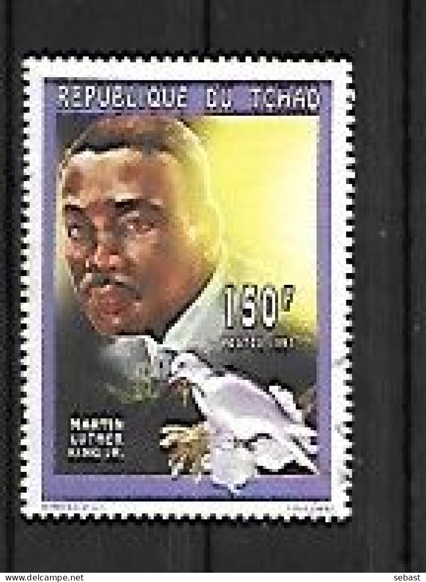 TIMBRE OBLITERE DU TCHAD DE 1998 N° MICHEL 1634 - Chad (1960-...)