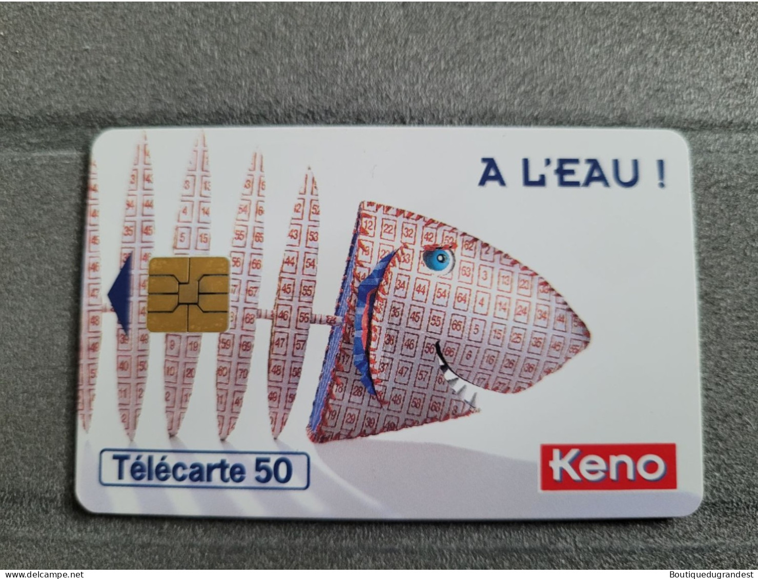 Télécarte 50 Keno - Juegos