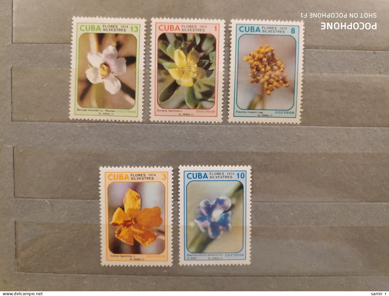 1974	Cuba	Flowers (F89) - Neufs