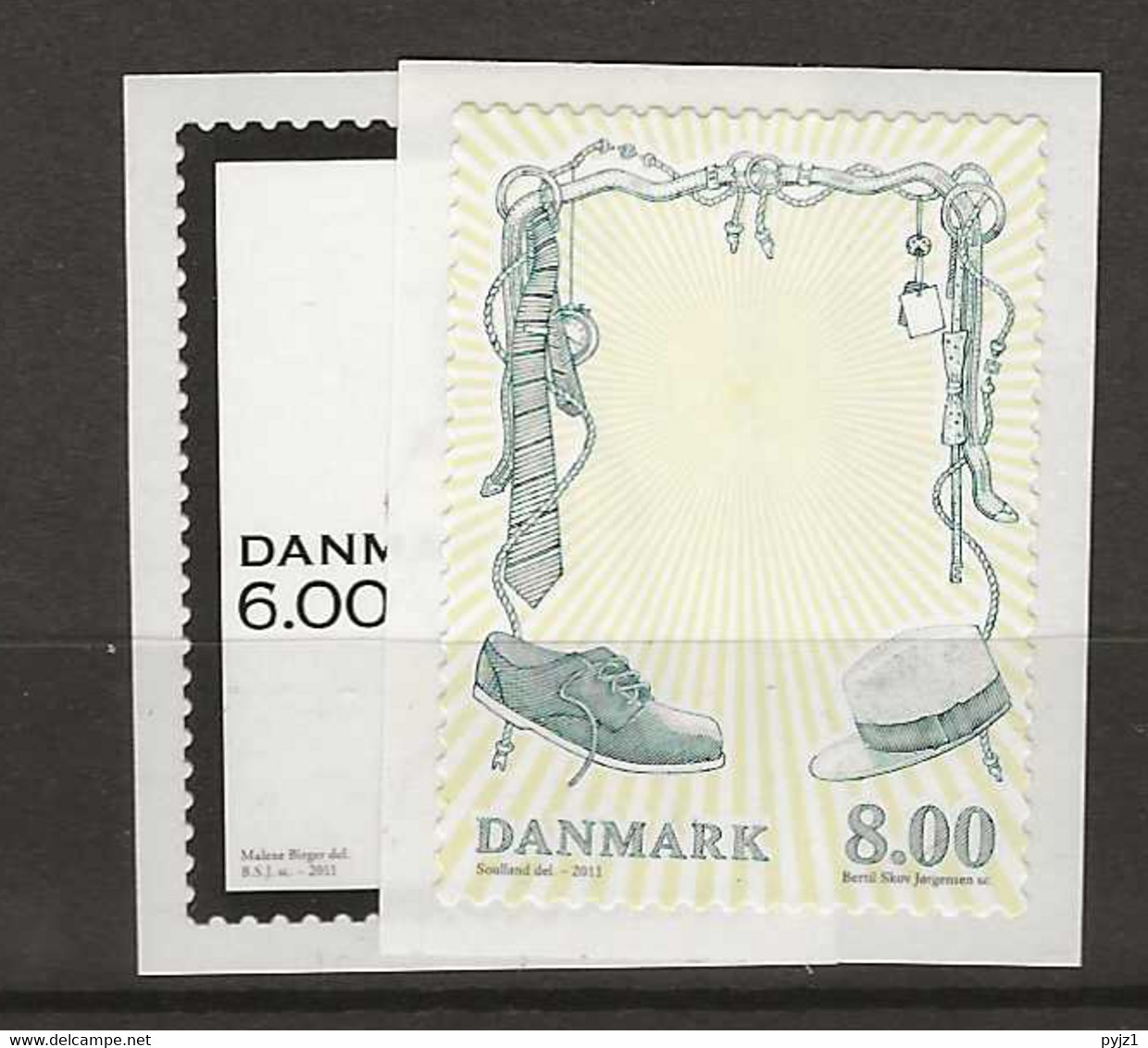 2011 MNH Denmark, Mi 1662-63 Postfris** - Ungebraucht