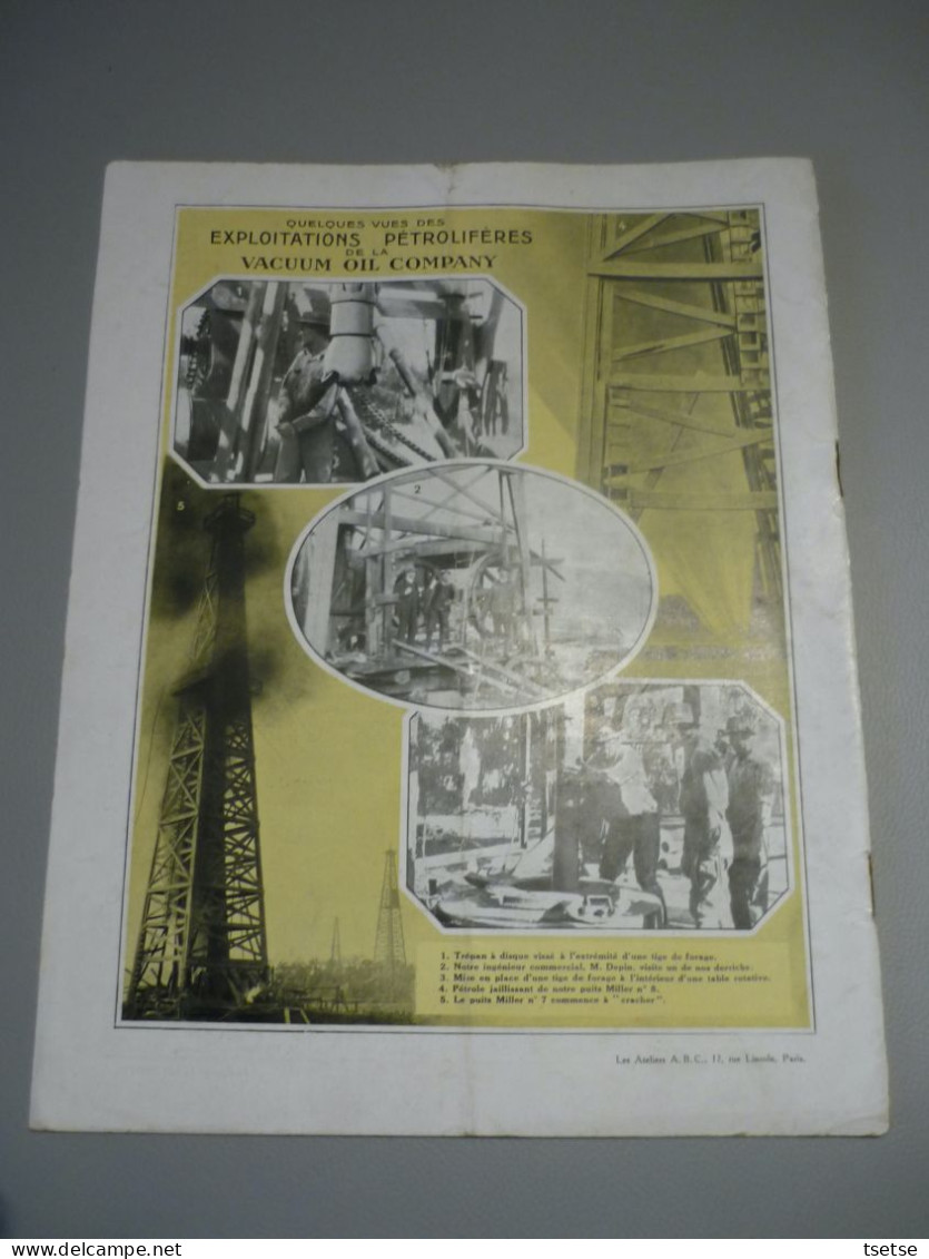 Revue VOC ...Vacuum Oil Company S.A.F-Paris - Mai 1928 - N° 2