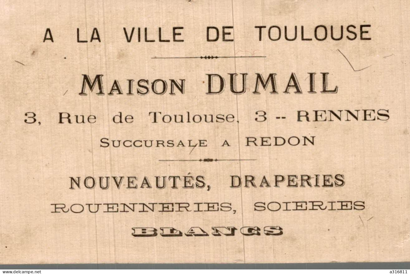 A La Ville De Toulouse Maison Dumail - Tea & Coffee Manufacturers