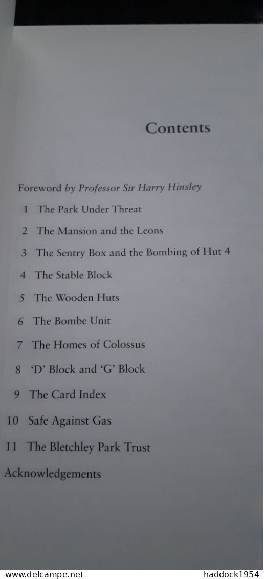 Britain's Best Kept Secret Ultra's Base At BLETCHLEY PARK TED ENEVER Sutton Publishing 1996 - Weltkrieg 1939-45