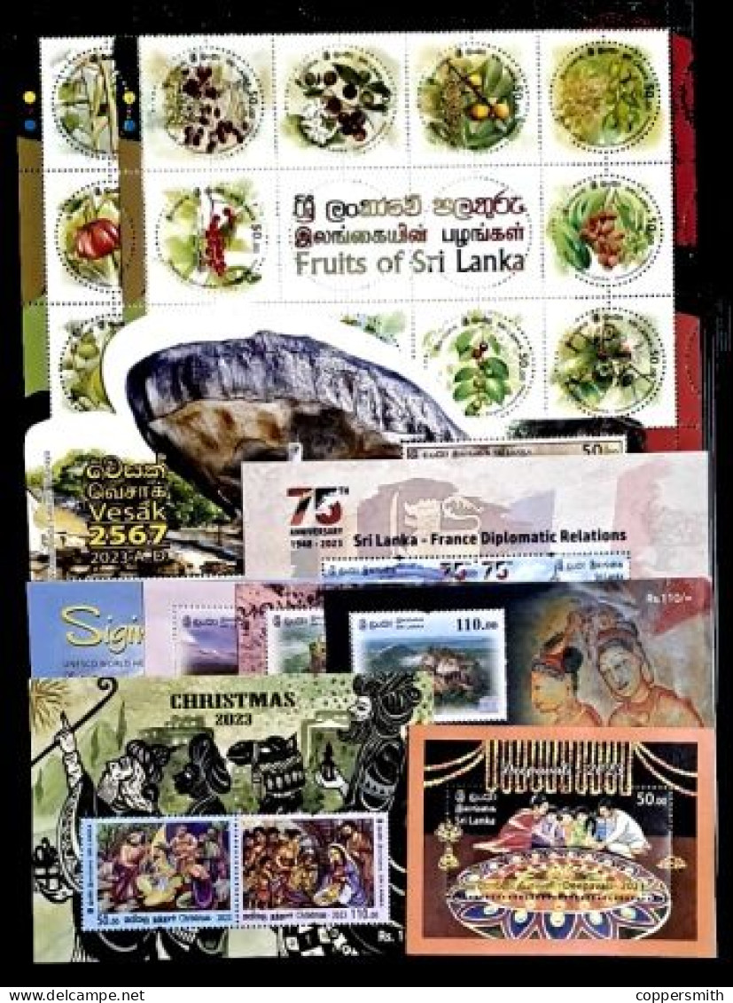 (1311-1323) Sri Lanka  2023 / Complete Year / Read  ** / Mnh  Michel 2427 Ff. - Sri Lanka (Ceylan) (1948-...)