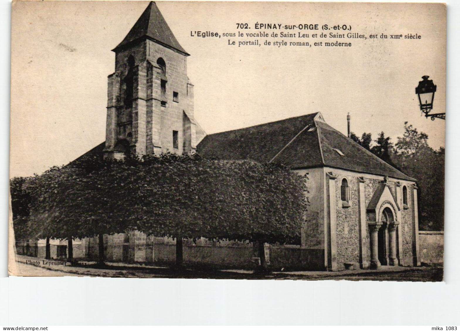 91 - Epinay Sur Orge - L'Eglise - Epinay-sur-Orge