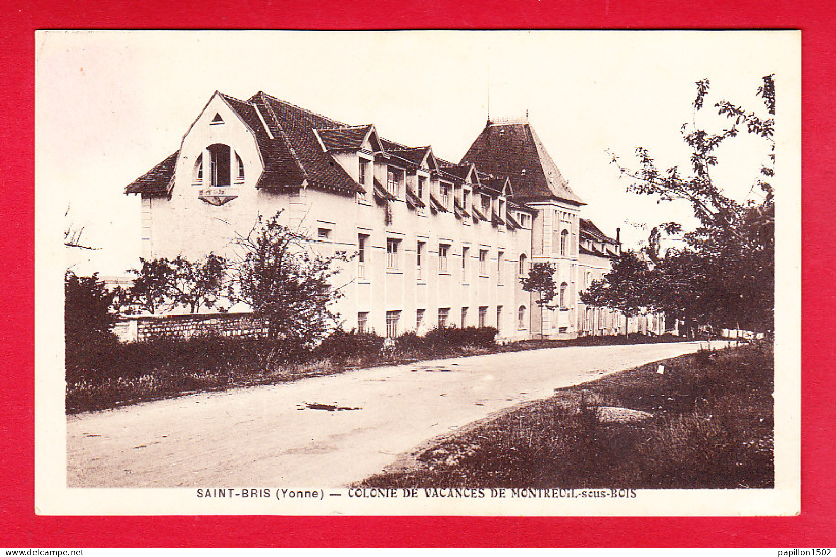 F-89-Saint Bris-01P217  Colonie De Vacances De Montreuil Sous Bois, Cpa  - Saint Bris Le Vineux