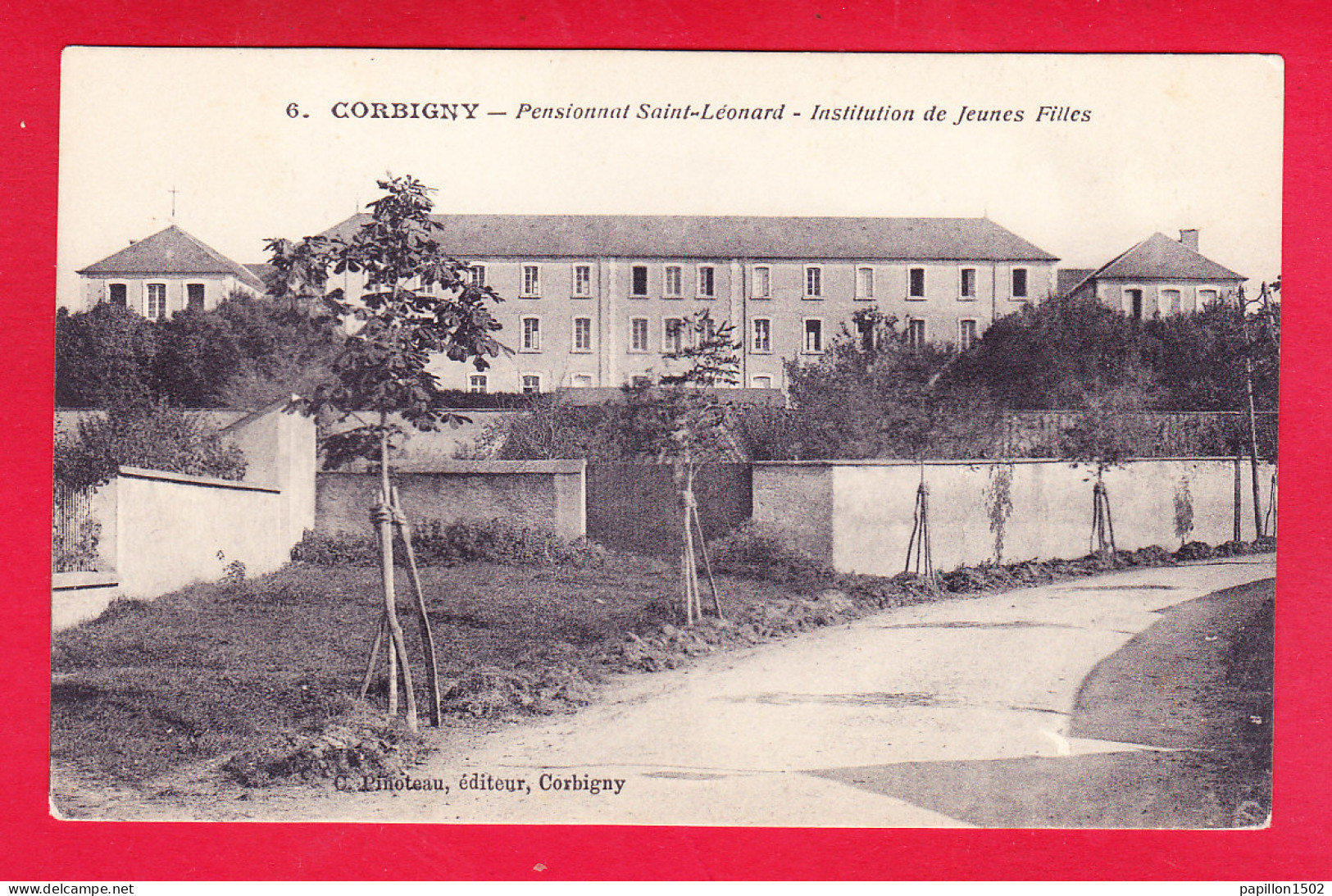 F-58-Corbigny-01A17  Pensionnat Saint Léonard, Institution De Jeunes Filles, Cpa BE - Corbigny