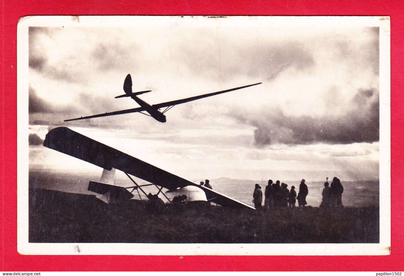 Aviation-265A17  Le Vol à Voile à La Banne D'Ordanche, Un Virage De Kronfeld - 1946-....: Moderne