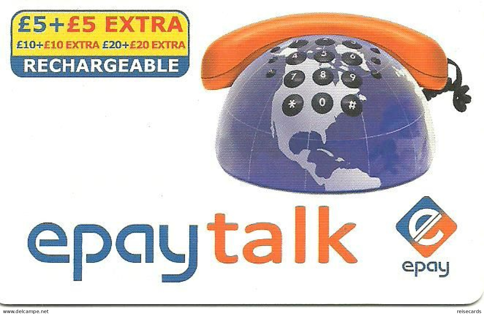 Great Britain: Prepaid IDT - Epay Talk, Rechargeable - Otros & Sin Clasificación