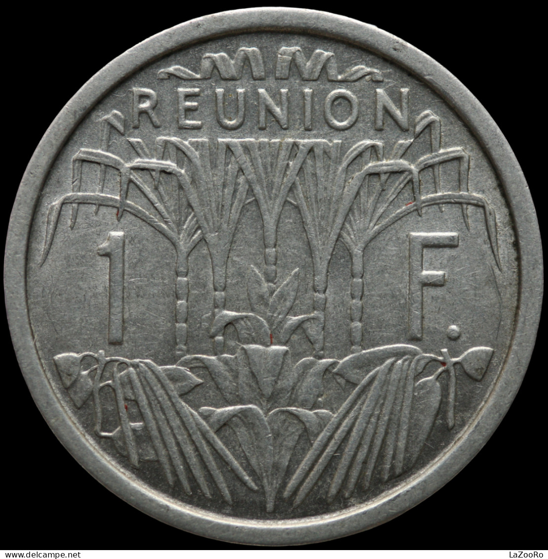 LaZooRo: French Reunion 1 Franc 1948 XF / UNC - Reunion