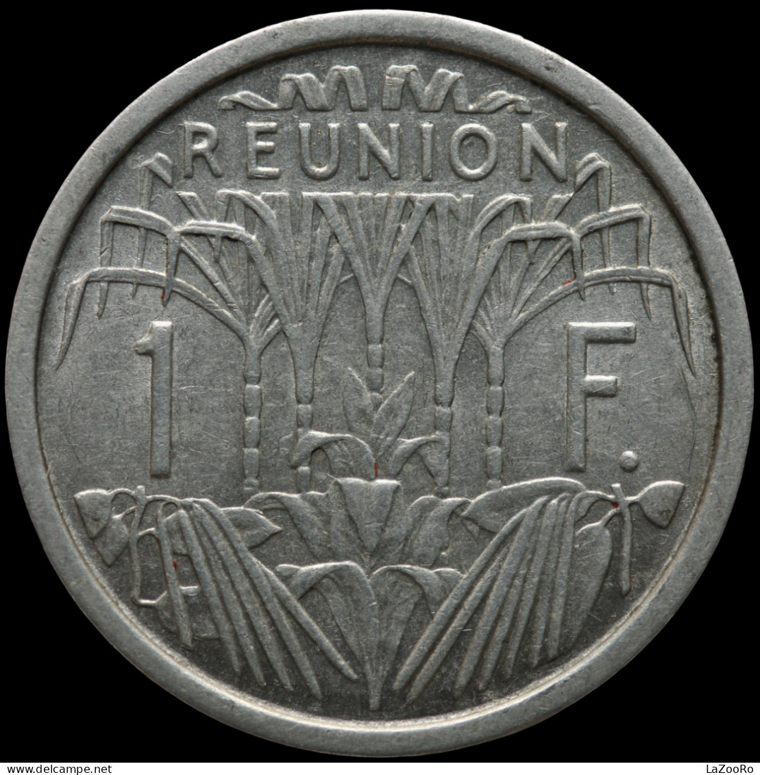 LaZooRo: French Reunion 1 Franc 1948 XF / UNC - Reunión