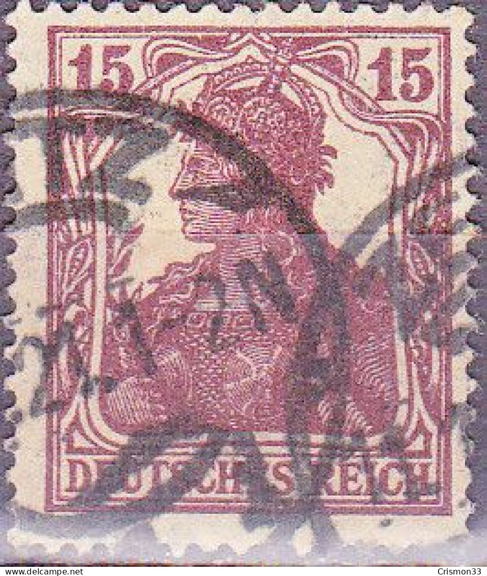 1916 - 1919 - ALEMANIA - IMPERIO - GERMANIA DEUSTCHES REICH - YVERT 101 - Used Stamps