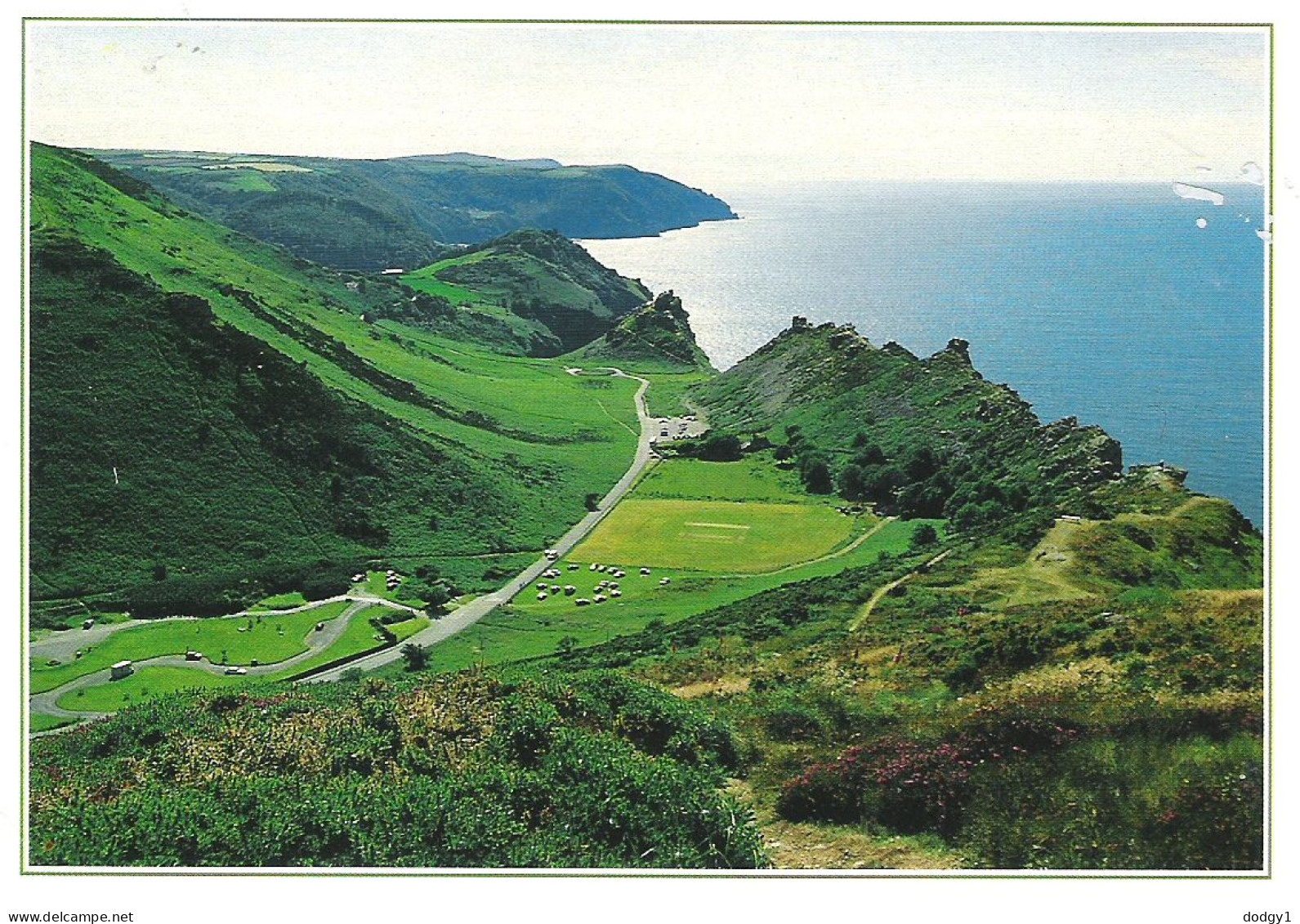 VALLEY OF ROCKS, LYNTON, NORTH DEVON, ENGLAND. USED POSTCARD Mm8 - Lynmouth & Lynton