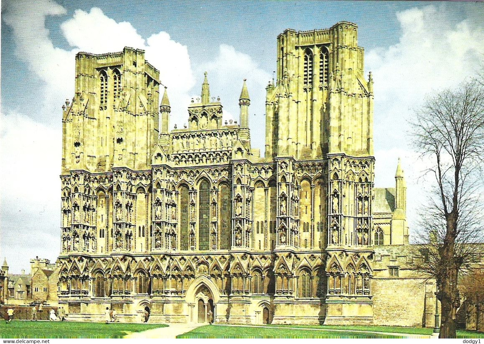 WELLS CATHEDRAL, SOMERSET, ENGLAND. UNUSED POSTCARD Mm8 - Eglises Et Couvents
